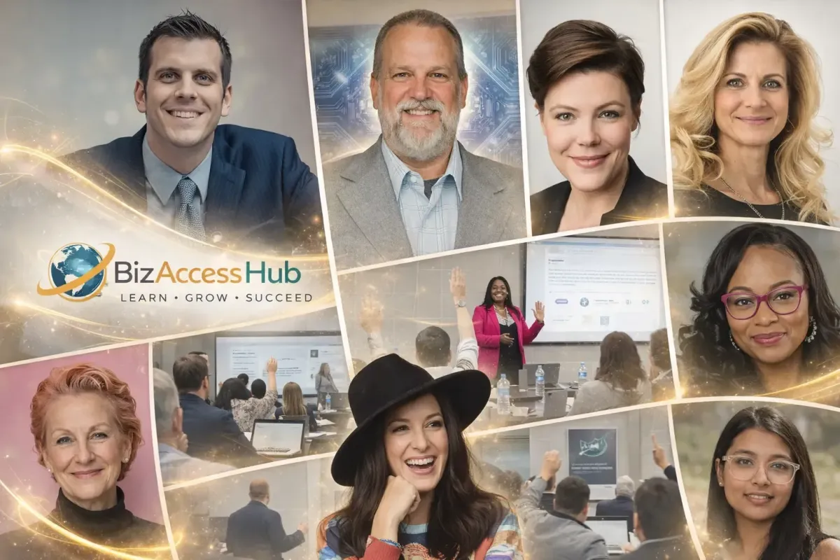 BizAccessHub team of AI business coaches and interns at NKU Haile College of Business