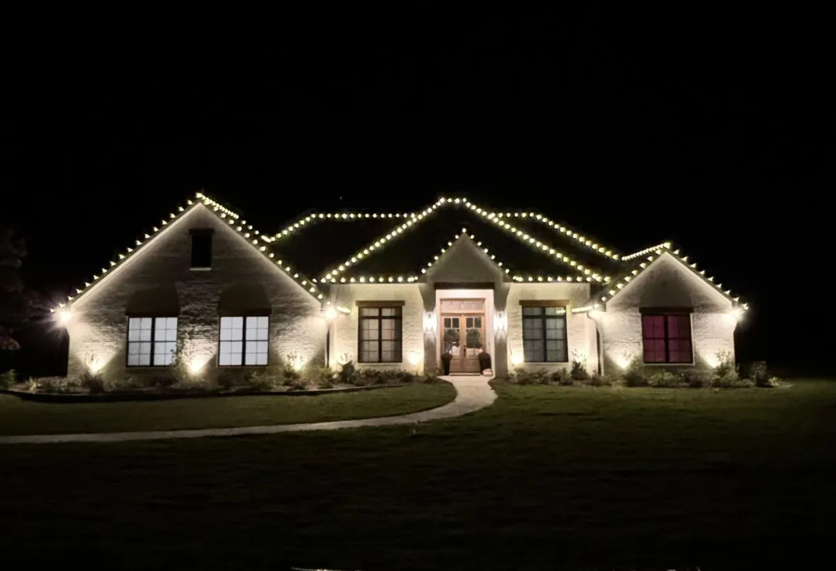 Christmas Light Installation