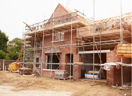 Home under construction
