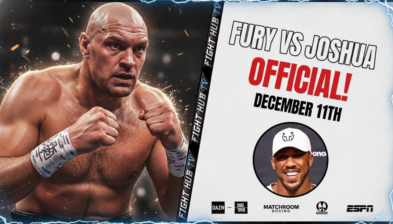 Fury vs Joshua Is Finally