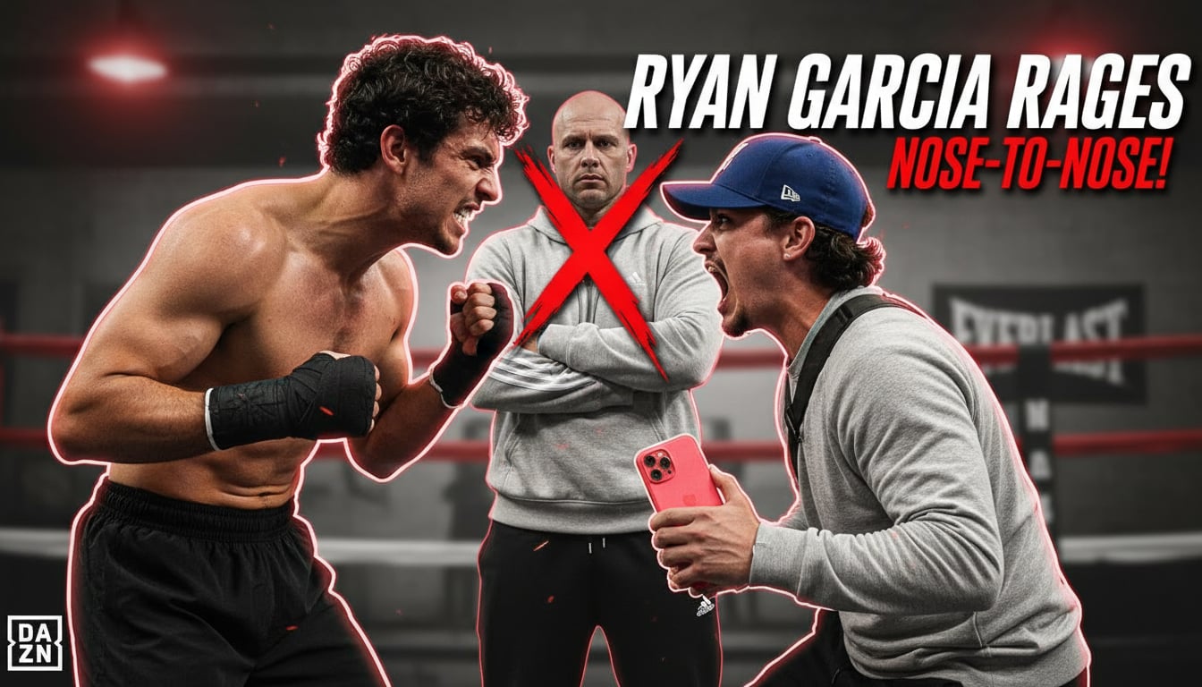 Garcia's Tense Public Standoff