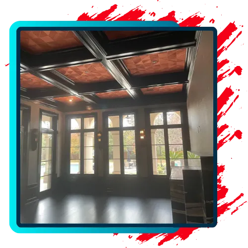 Professional painting services in DeSoto, TX, for residential interiors