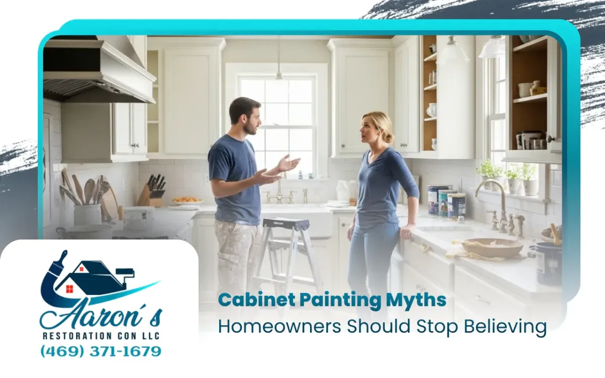 Cabinet Painting Myths Homeowners Should Stop Believing
