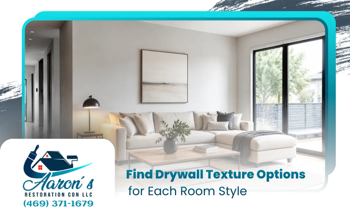 Drywall Texture Options for Every Room Design