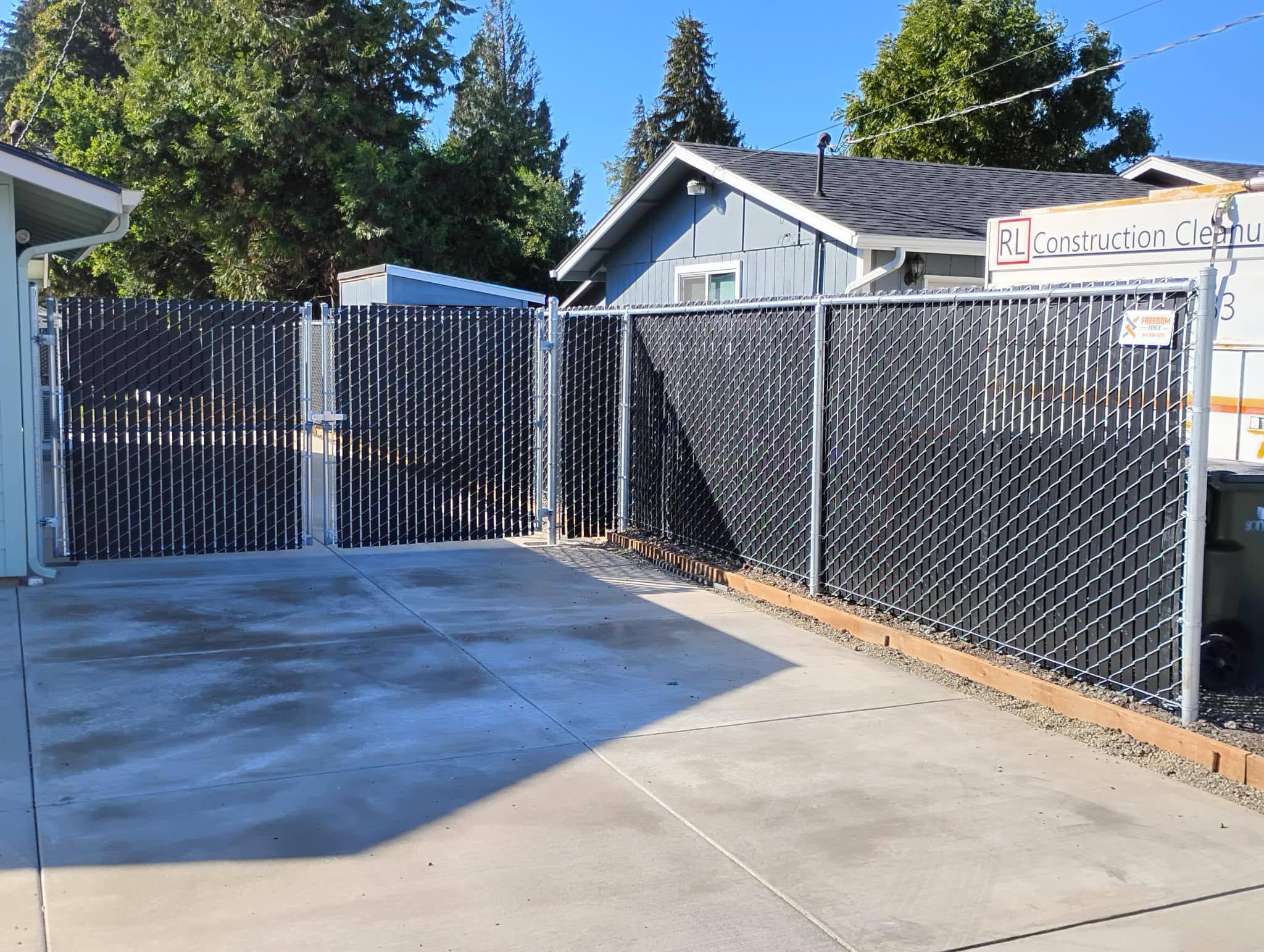 Chain Link fence installation Roseburg or