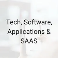 Tech, Software Applications & SAAS