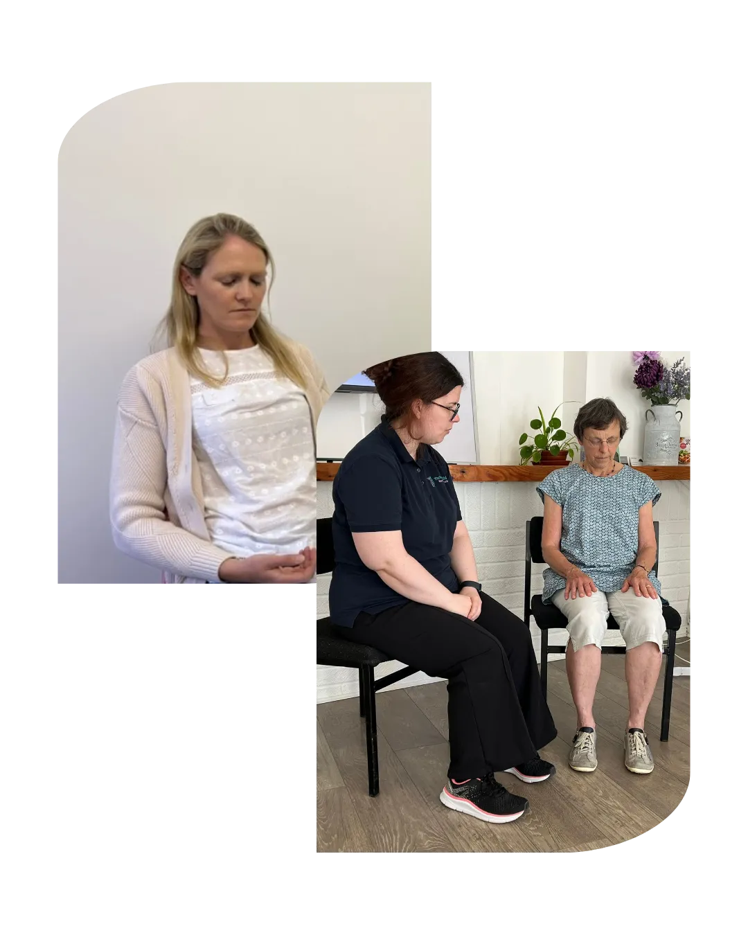 Roberta with a postnatal patient