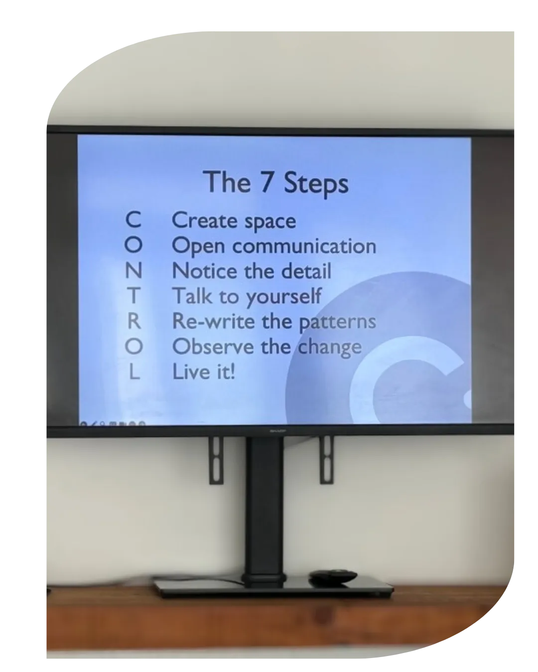 Roberta Bass Smiling talking to pregnant patient