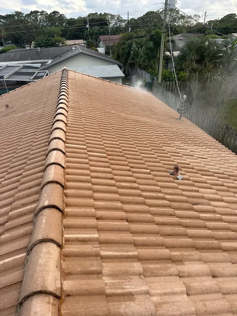 Roof Washing in West Palm Beach, Fort Lauderdale And Surrounding Areas