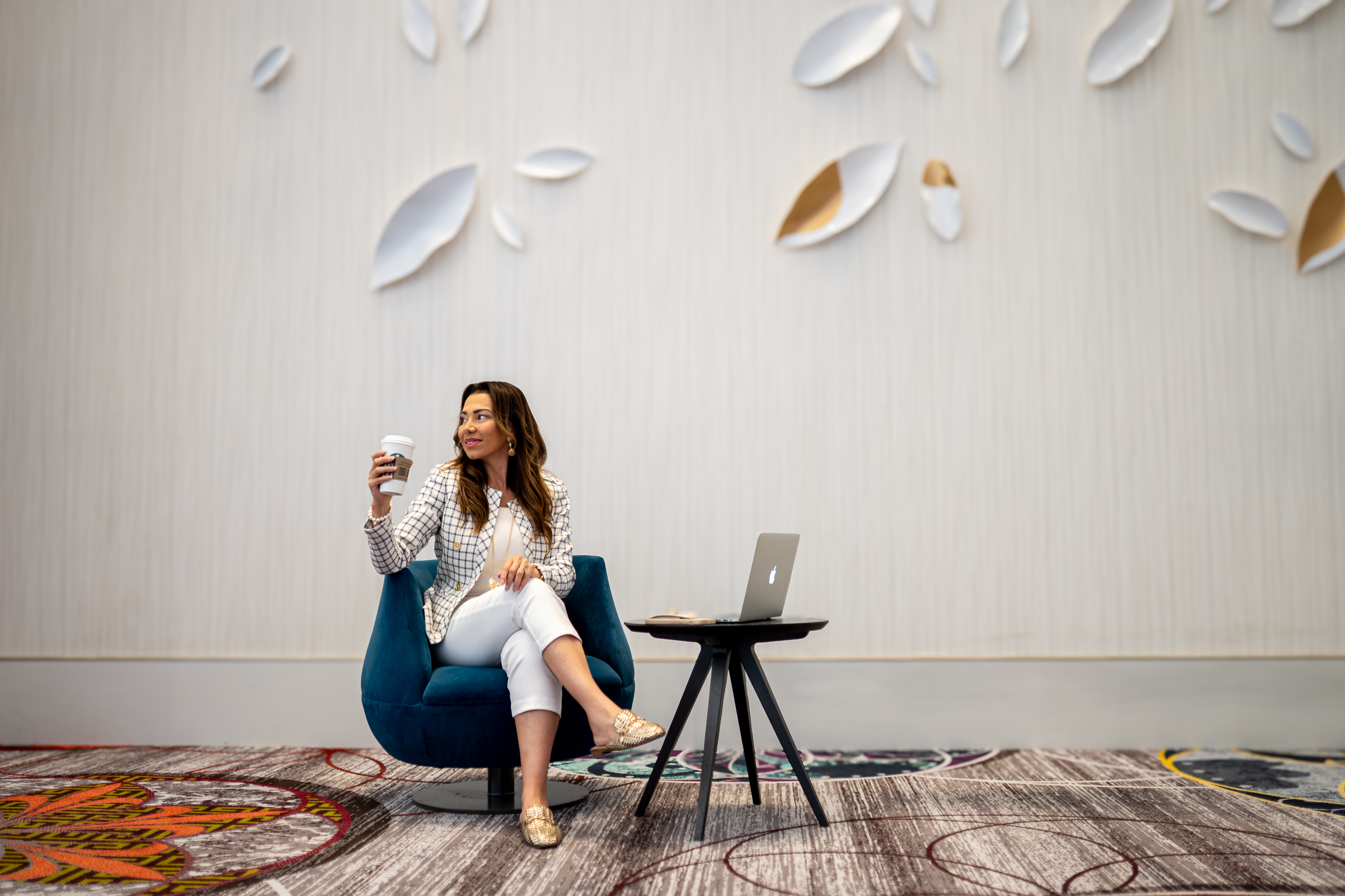 geometric shape digital wallpaper