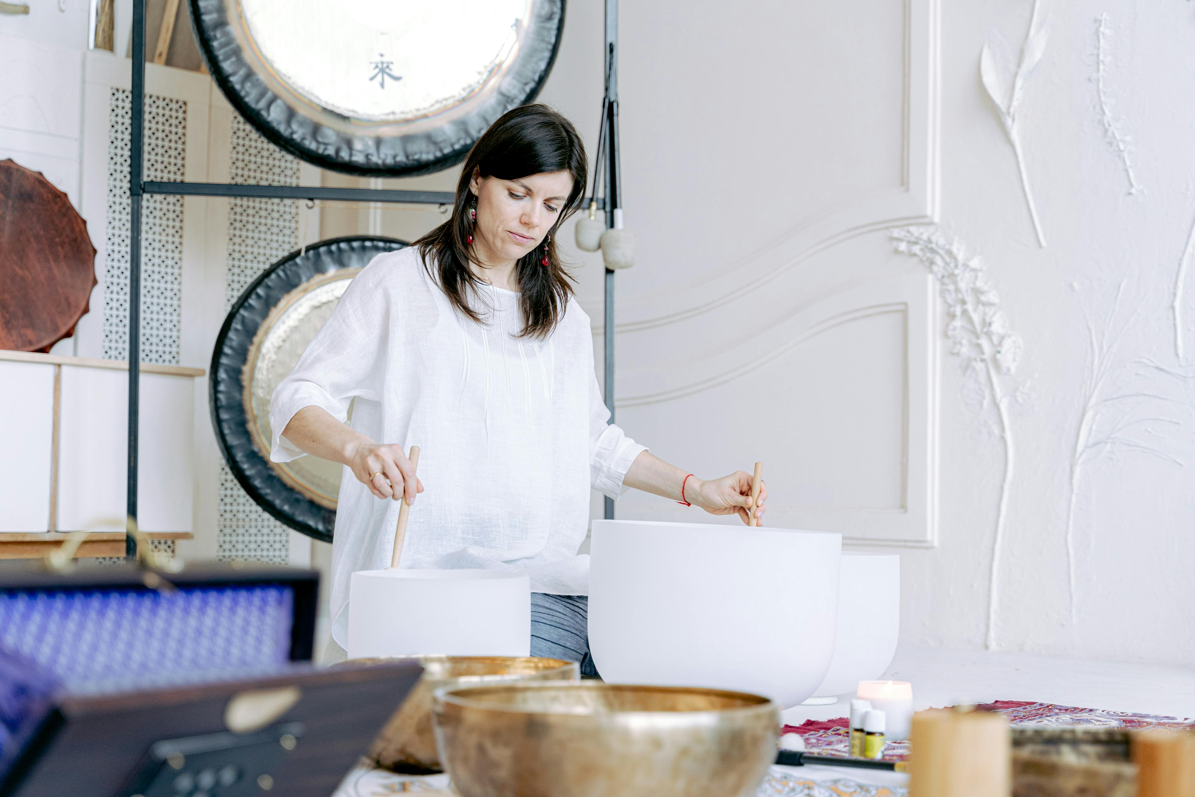 photo of teacup with coffees