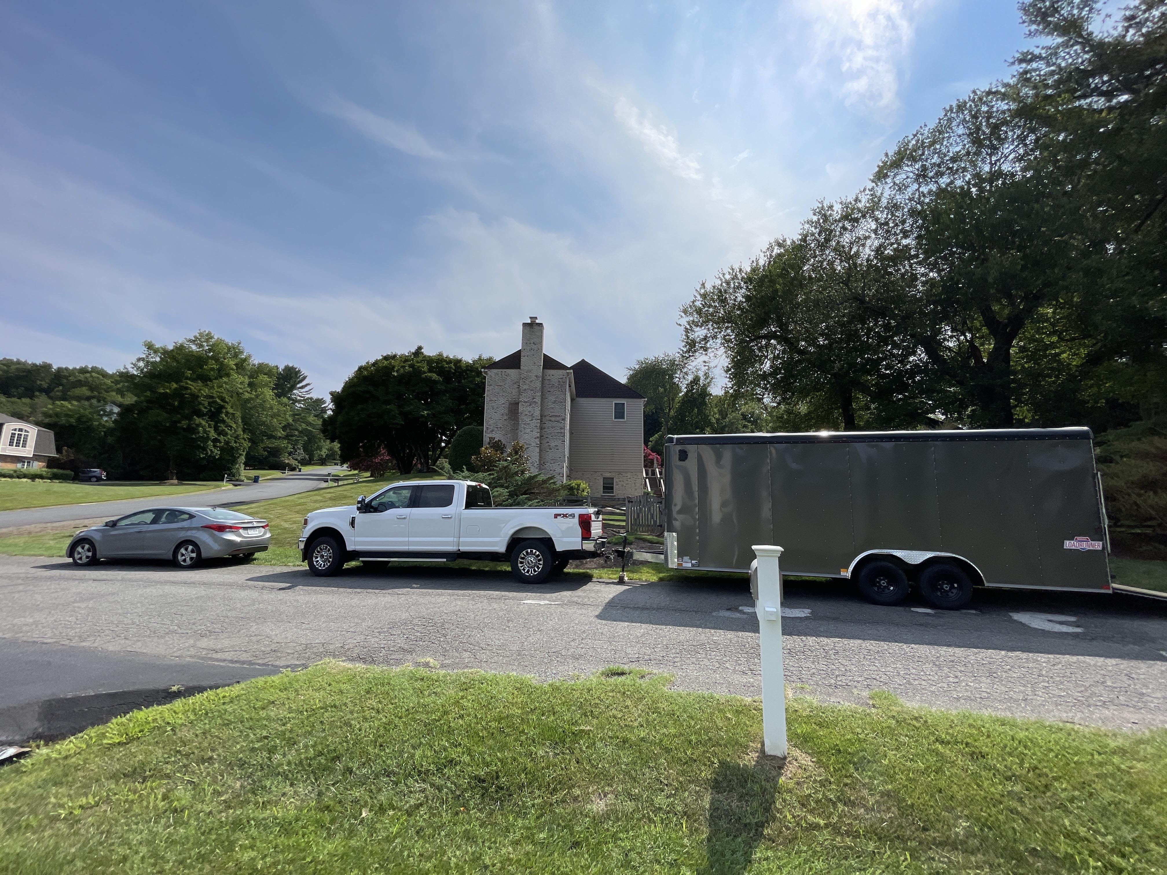 truck and trailer