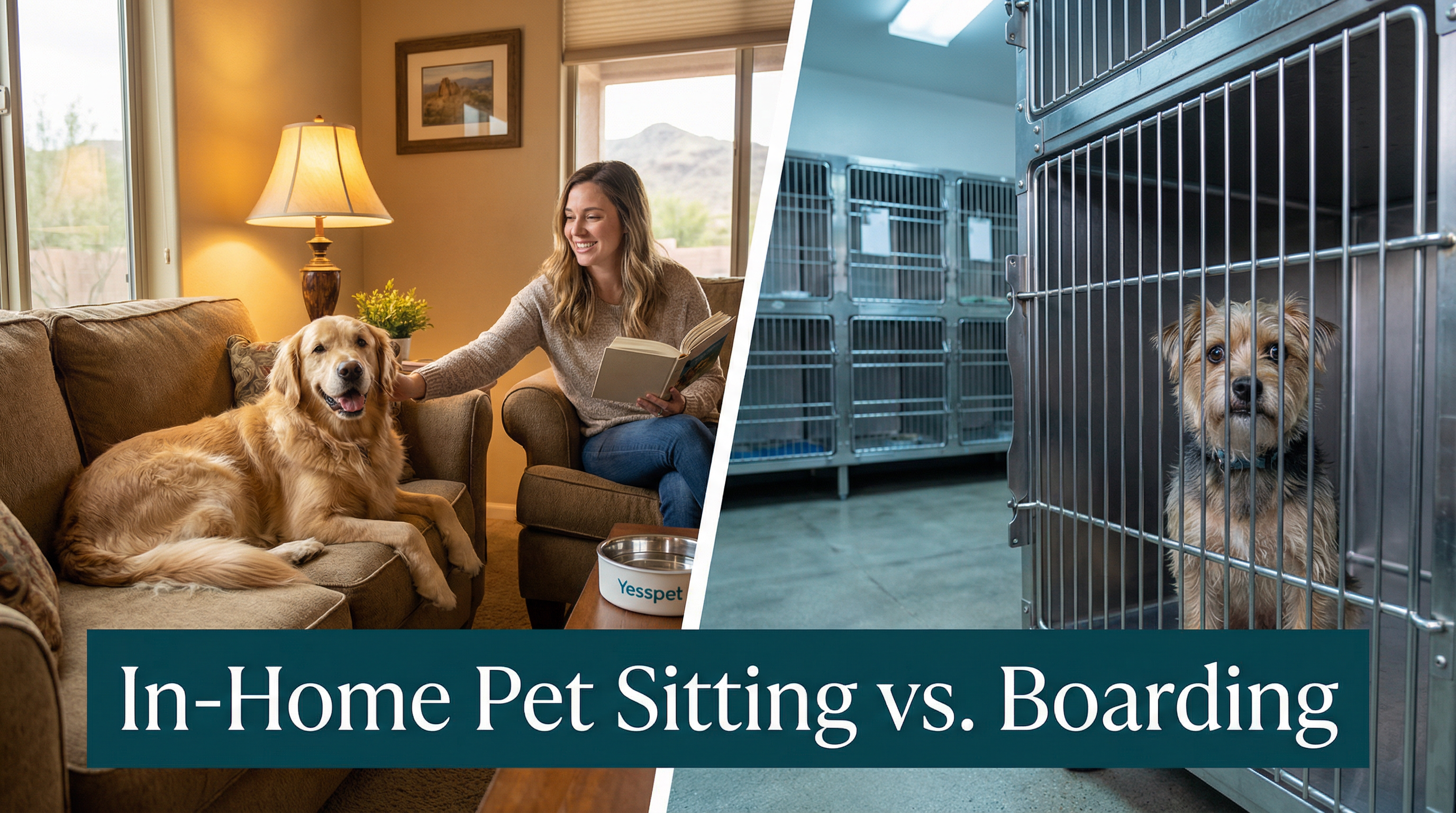 In-Home Pet Sitting vs. Boarding: Which is Right for Your Pet? | Yesspet Ahwatukee Pet Care