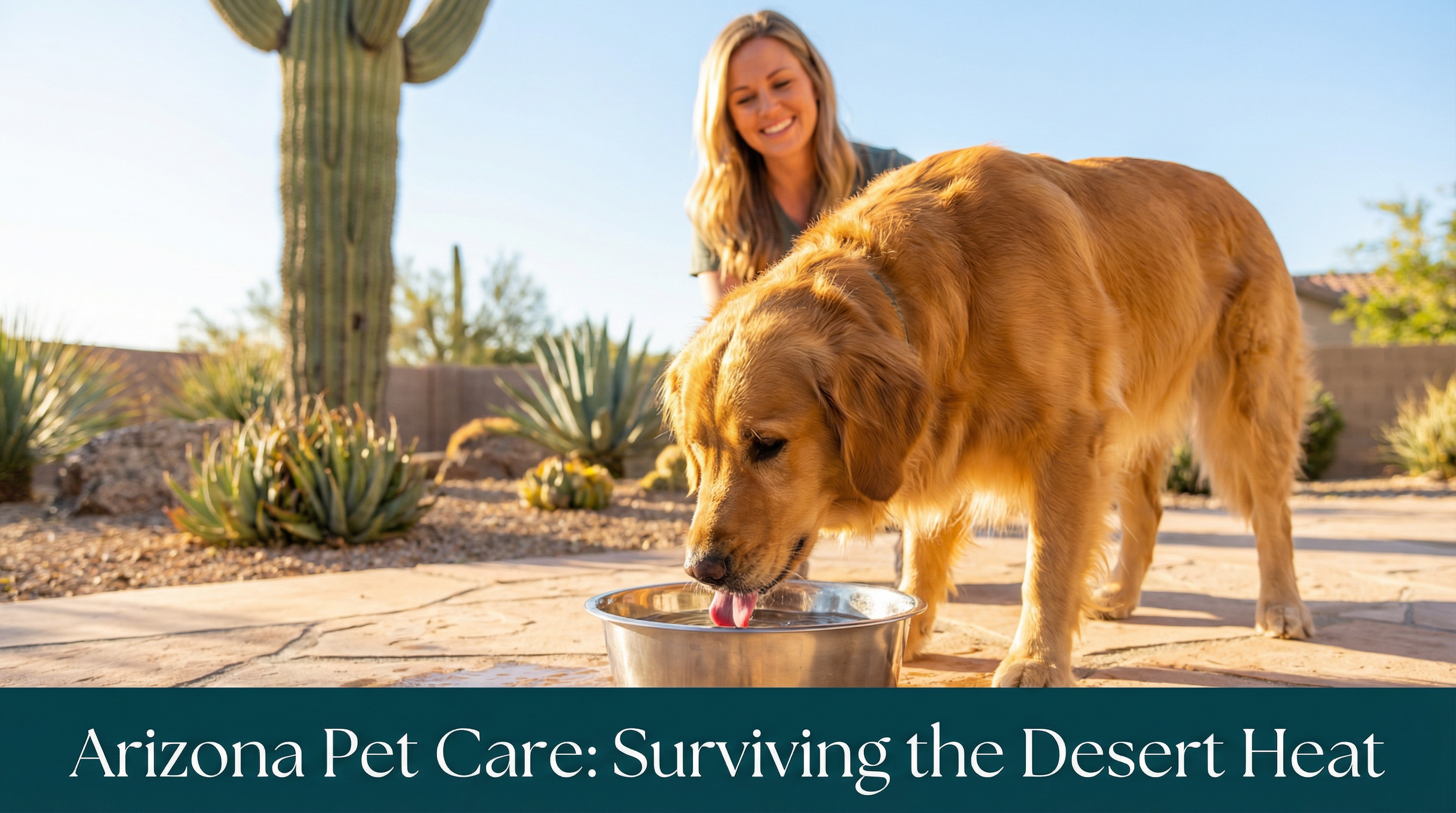 Arizona Pet Care: Keeping Your Pet Safe in the Desert Heat