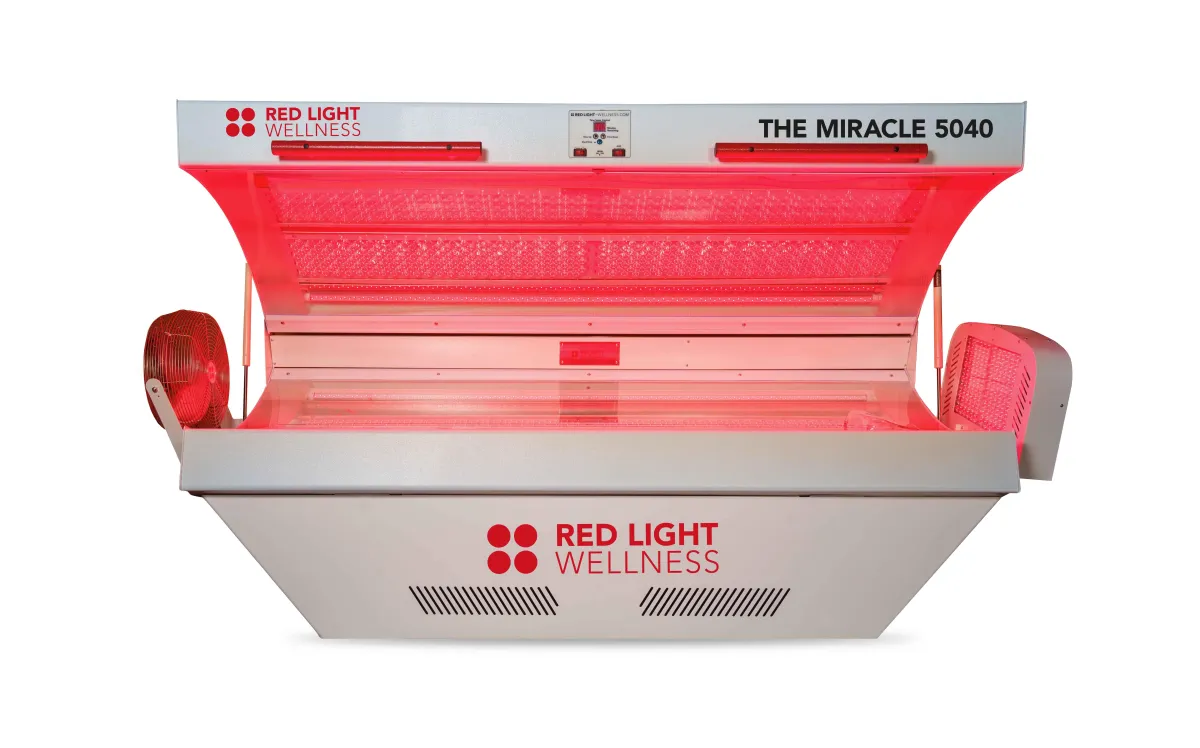 how red light affects mitochondria