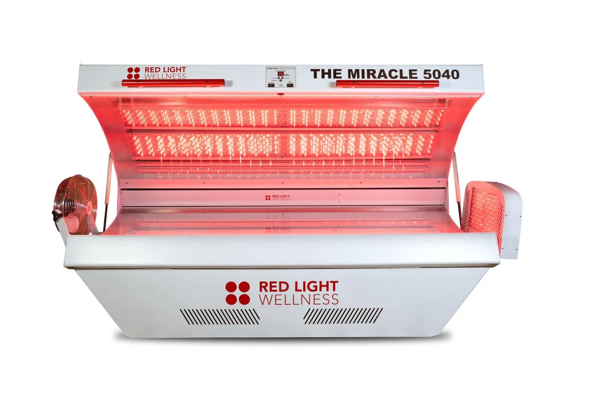how red light affects mitochondria
