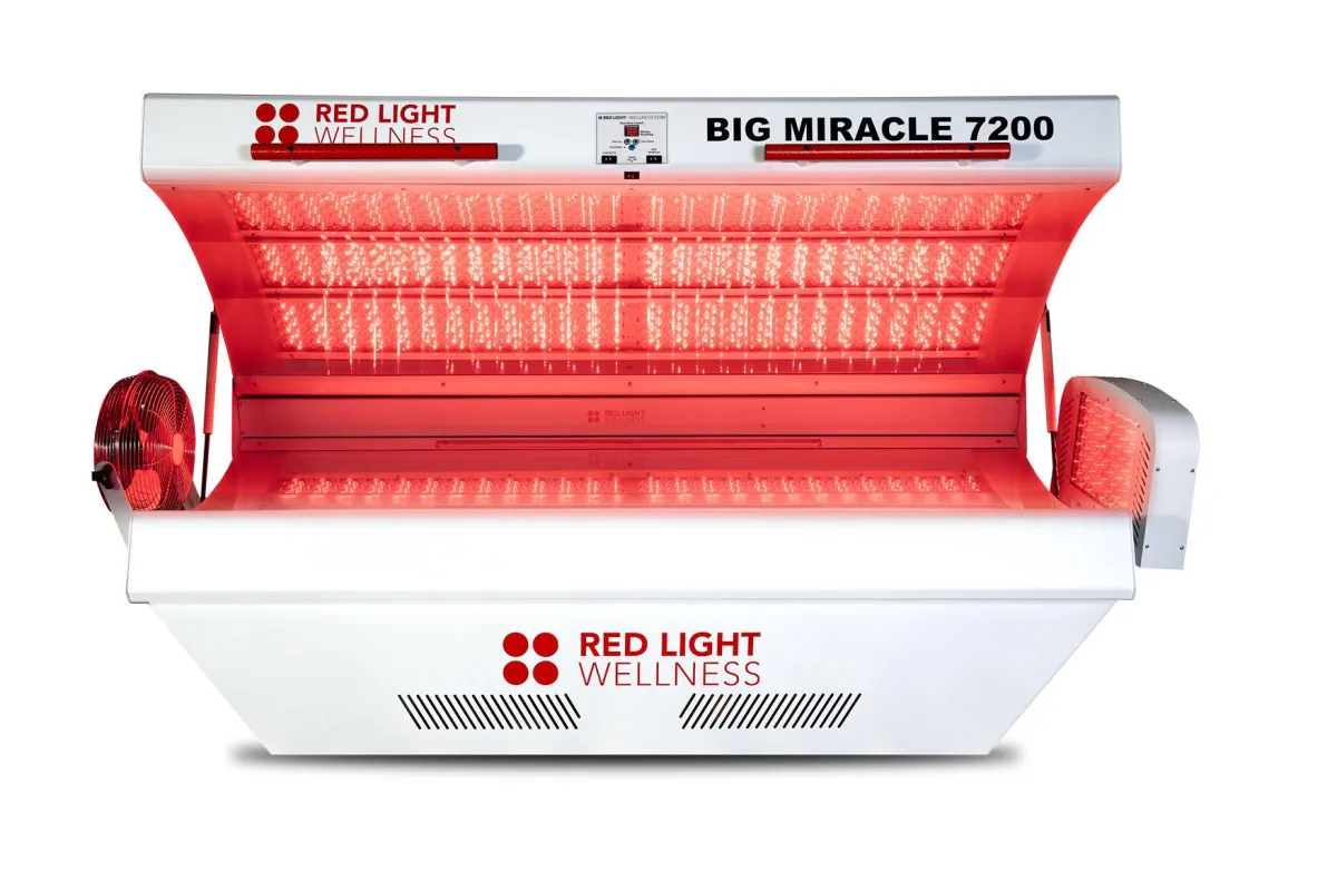 how red light affects mitochondria