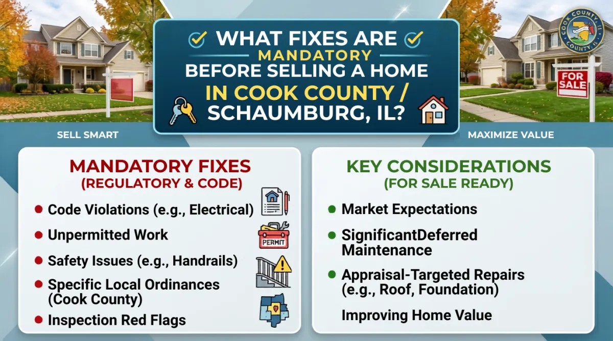 Mandatory Home Fixes Before Selling in Cook County