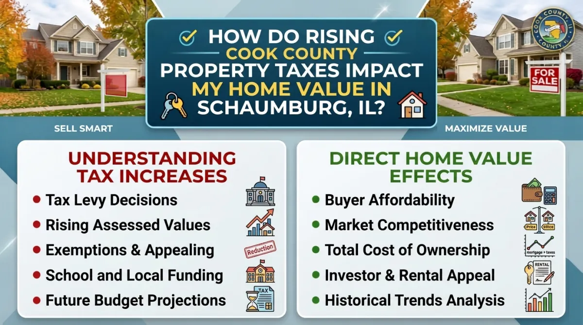Impact of Cook County Taxes on Schaumburg Home Value
