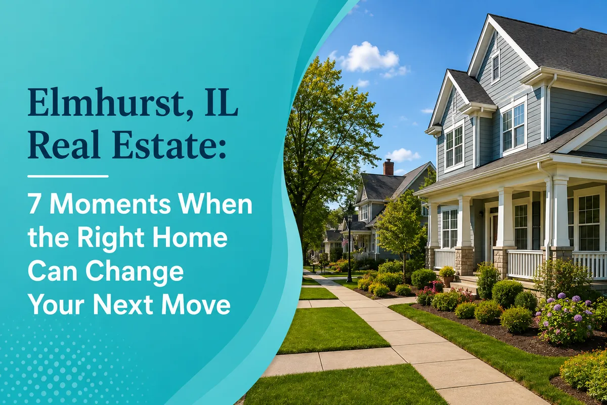 Elmhurst, IL Real Estate: 7 Moments When the Right Home Can Change Your Next Move
