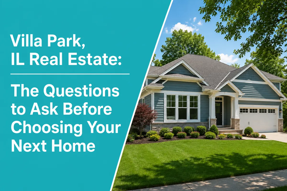 Villa Park, IL Real Estate: The Questions to Ask Before Choosing Your Next Home