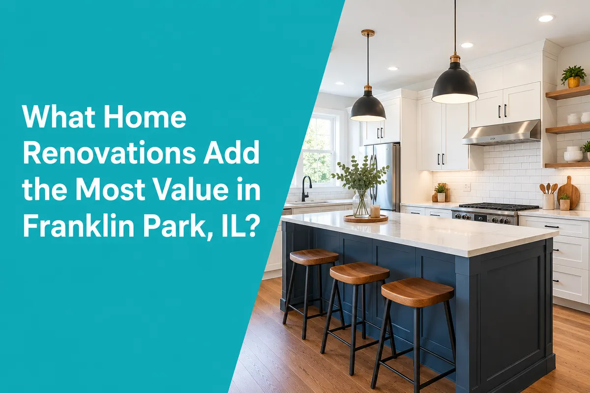 Franklin Park IL home renovations and real estate broker guidance