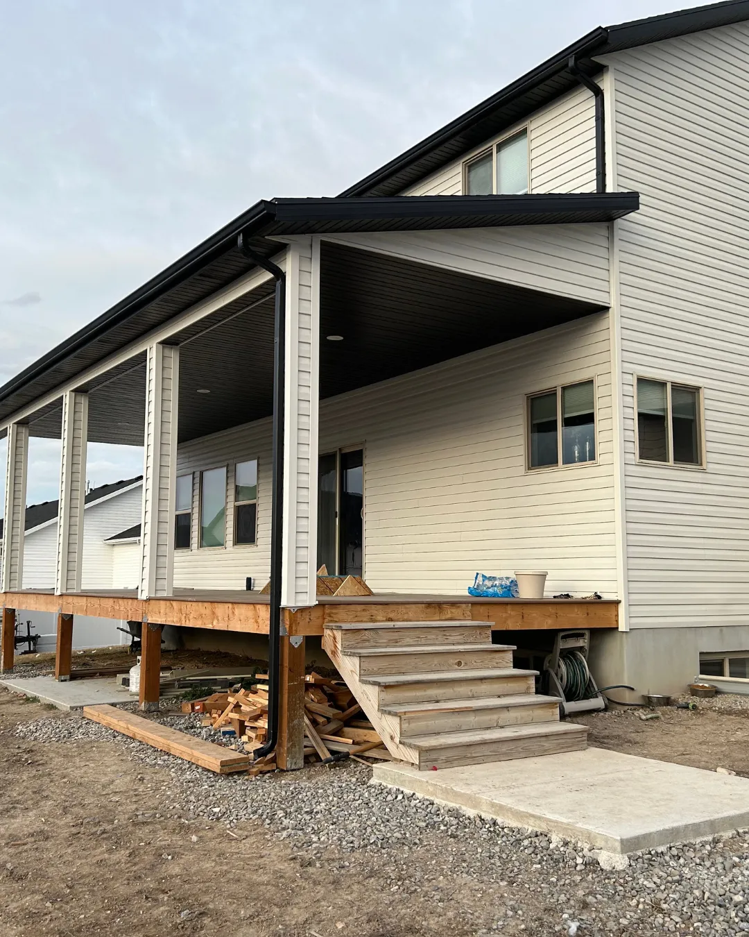 Rain-gutters in Eagle Mountain