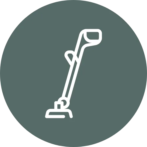 Lawn edger tool icon