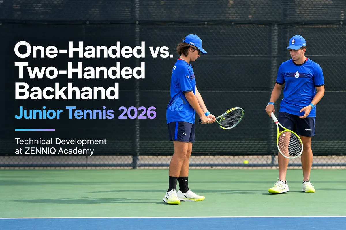 One-Handed vs. Two-Handed Backhand | Junior Tennis 2026