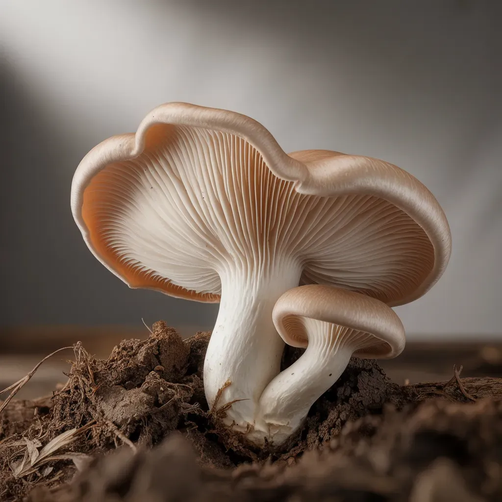 Invernadero de cultivo de setas pleurotus Mutisania