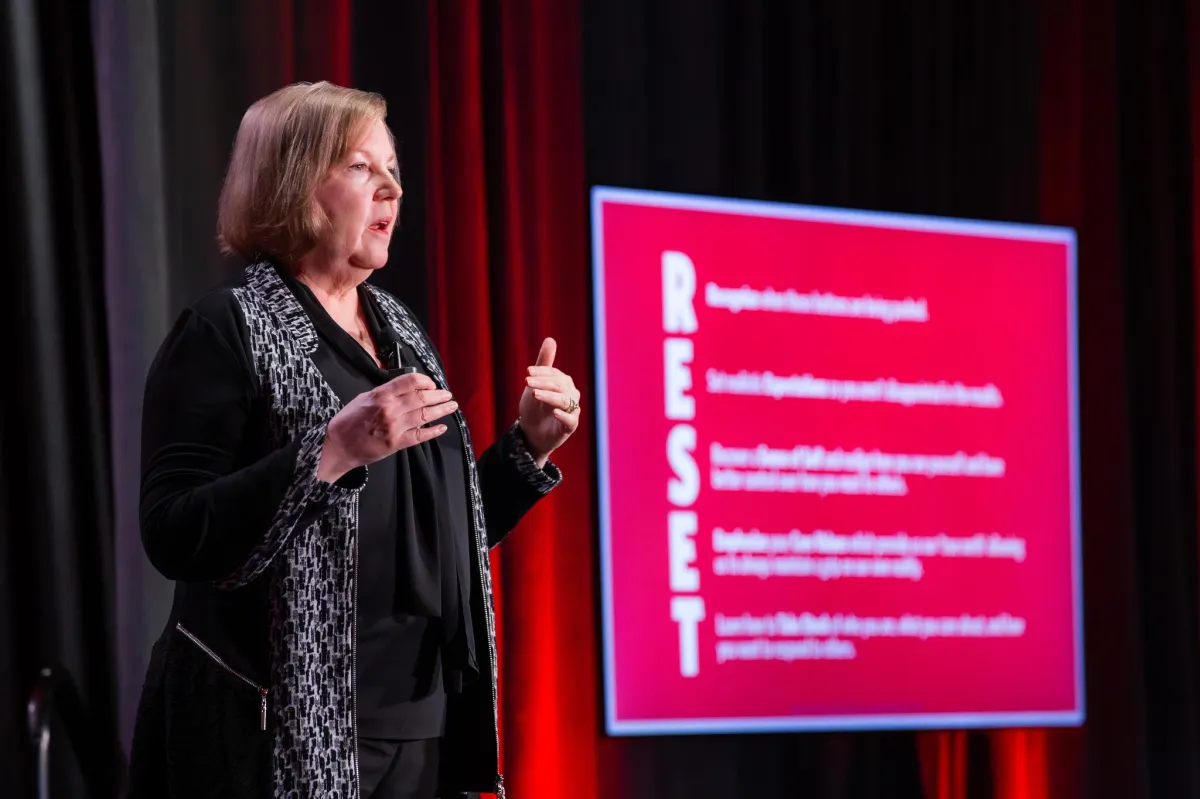 Photo of webinar host Mary Elizabeth Murphy