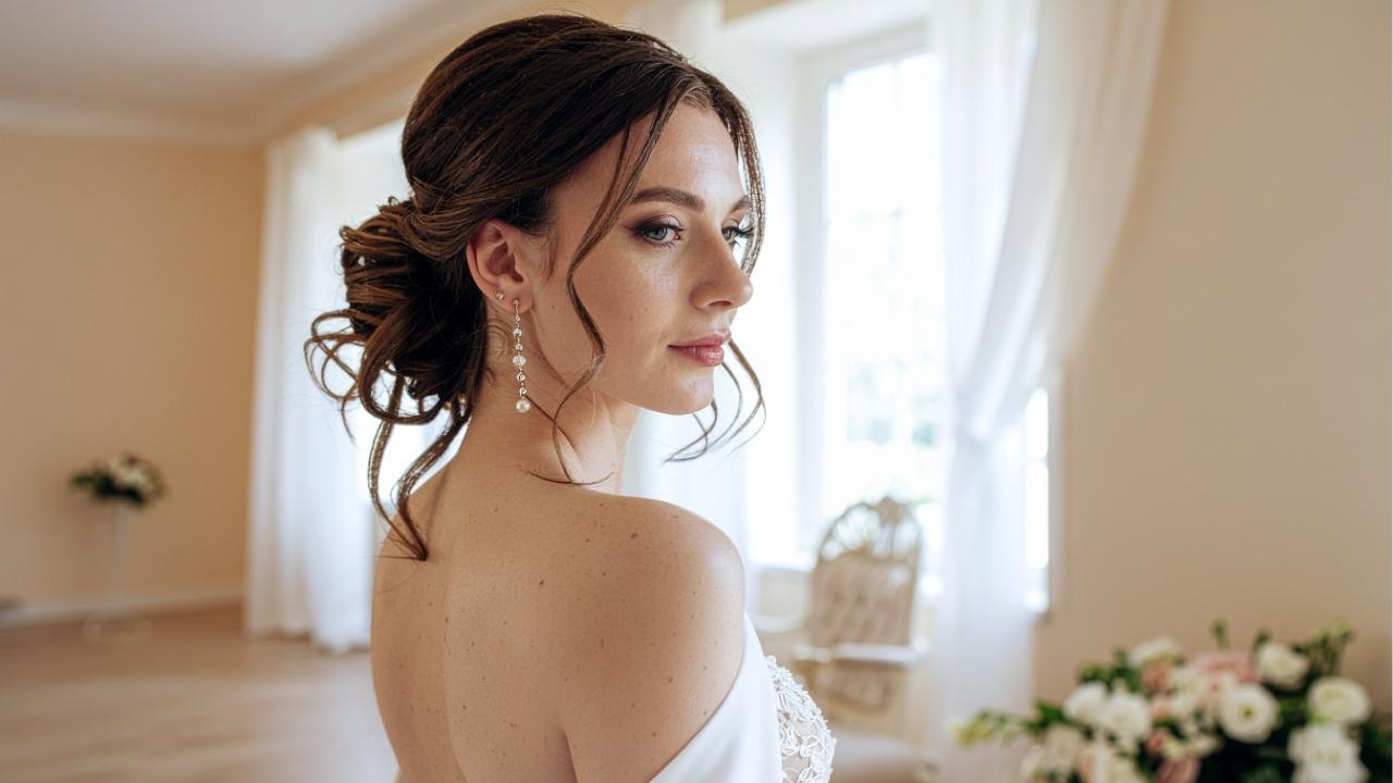 Minimalist Wedding Hairstyles for Small Celebrations
