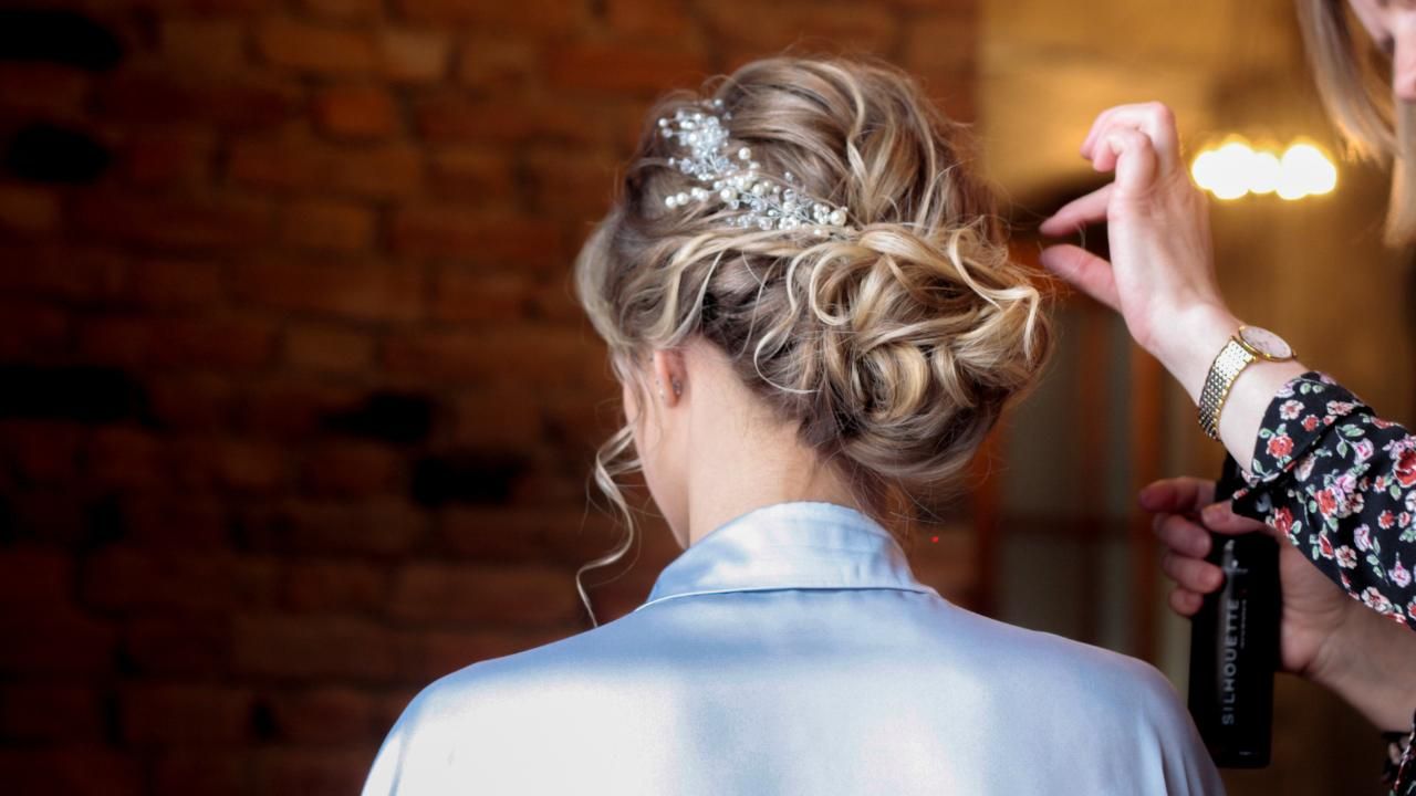 hair tips for brides