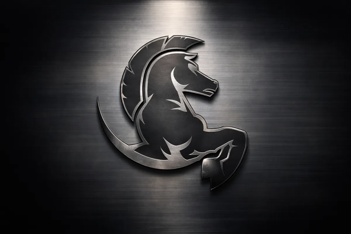 Black Horse Auto Detail Spa Logo