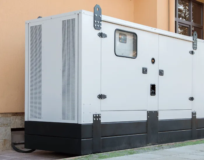 home generator install for backup power