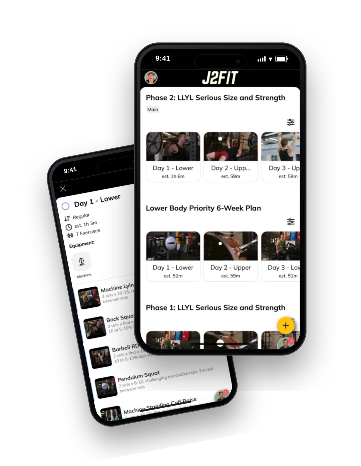 Mike Dewar J2Fit Professional Training App