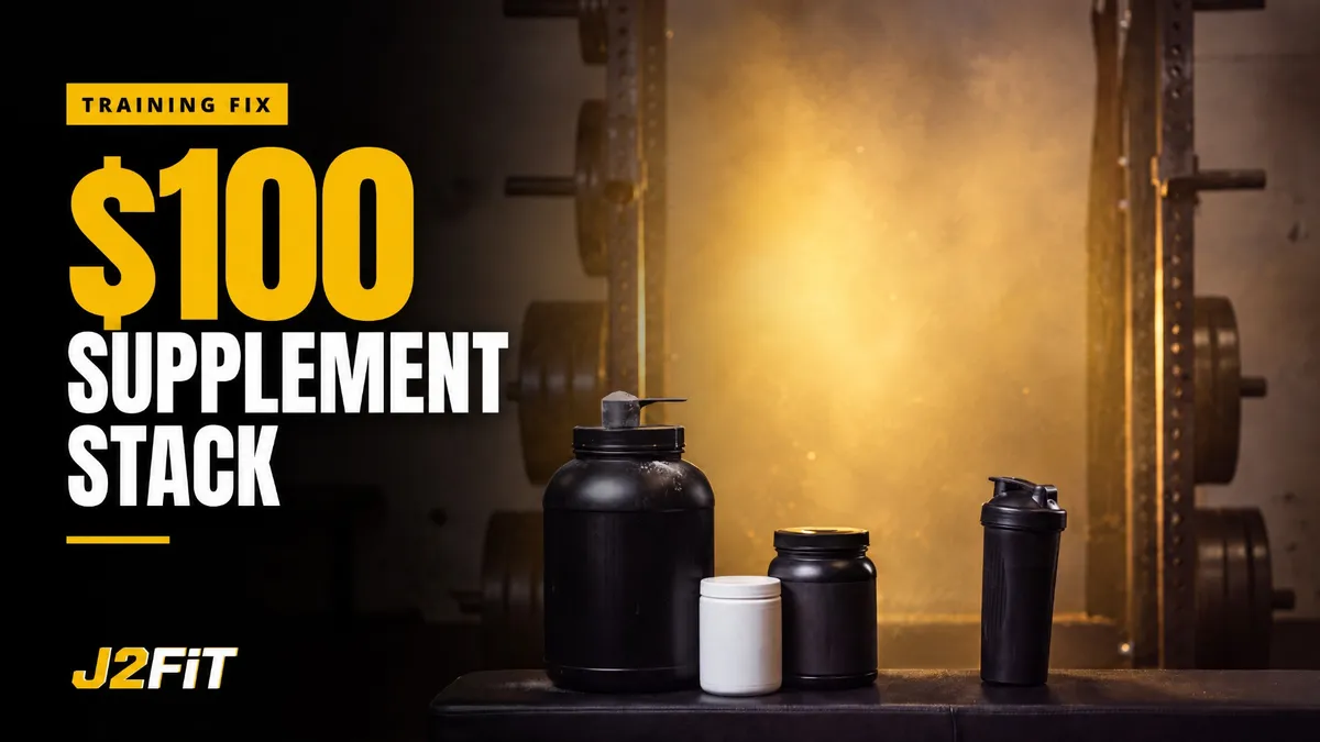 The Best Supplement Stack Under $100 a Month