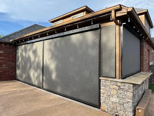 after shade installation 