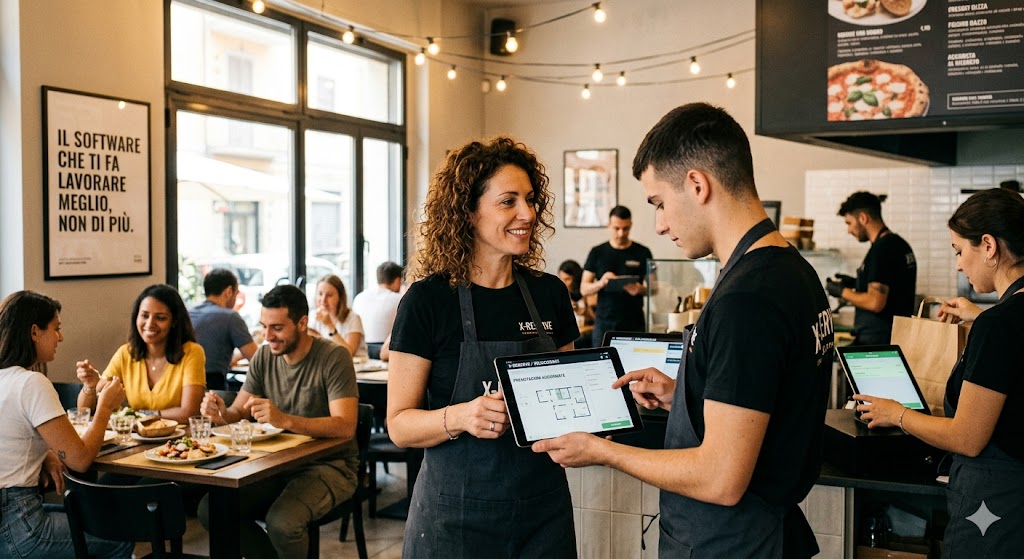 Carenza di personale in sala: come un gestionale ti fa lavorare in meno