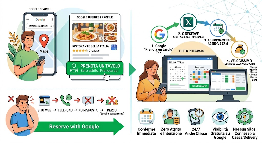 Reserve with Google: come attivarlo e perché può cambiare le tue prenotazioni