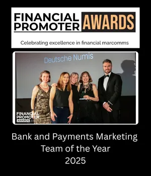 Collecting my award at the Financial Promoter Award even 2025