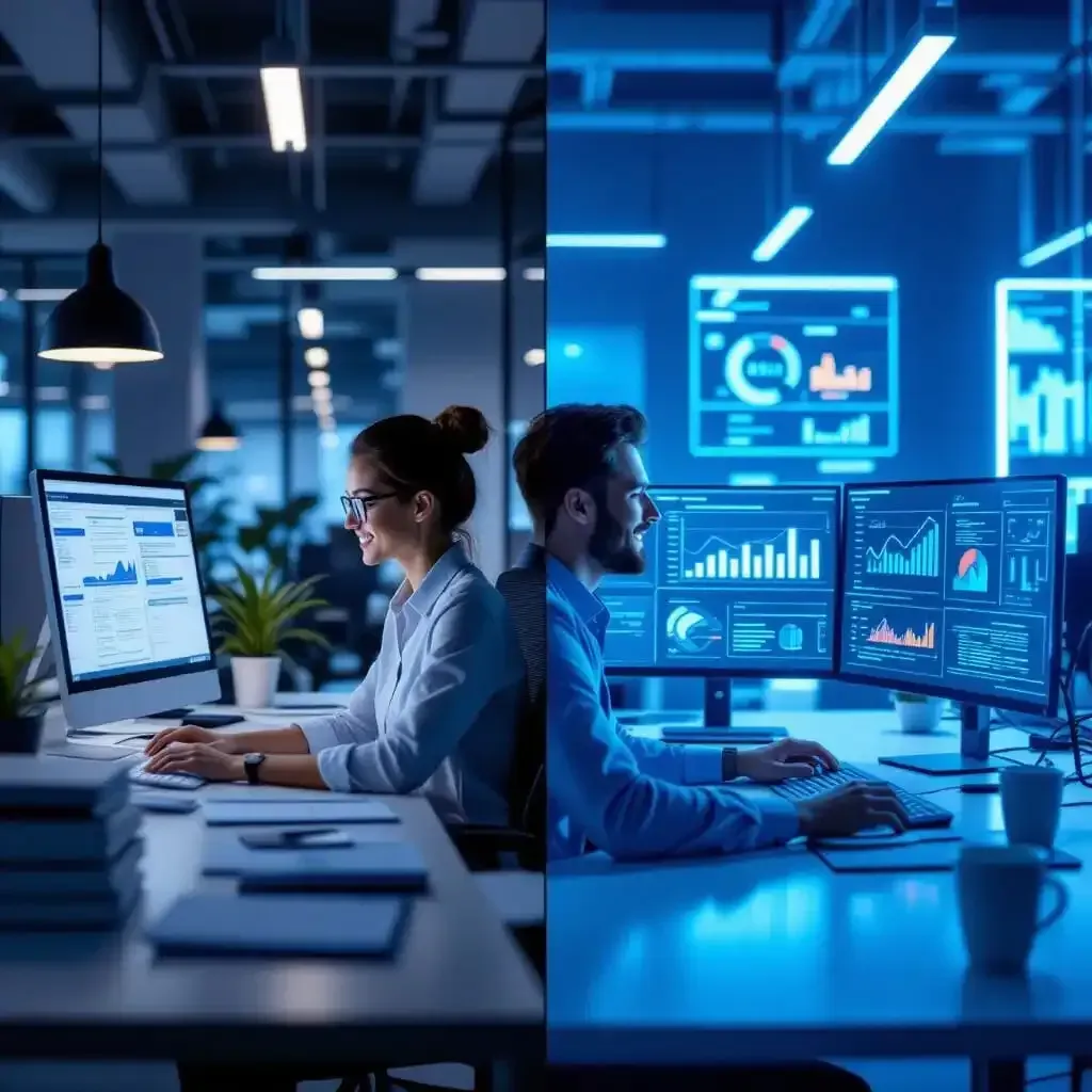 Transformation of a learner into a confident professional after completing the 100% job guarantee career training program.