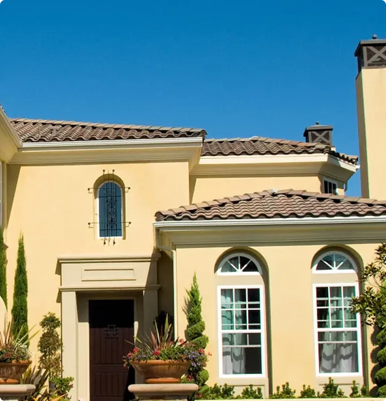 Before and after window replacement results in Westminster CA residential neighborhood