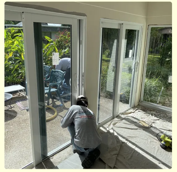 Before and after of a tub to shower conversion by Rhode Island Bath & Shower showing improved accessibility and modern design