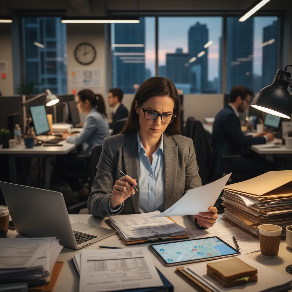 Insurance paperwork and consultation used to illustrate insurance claim disputes