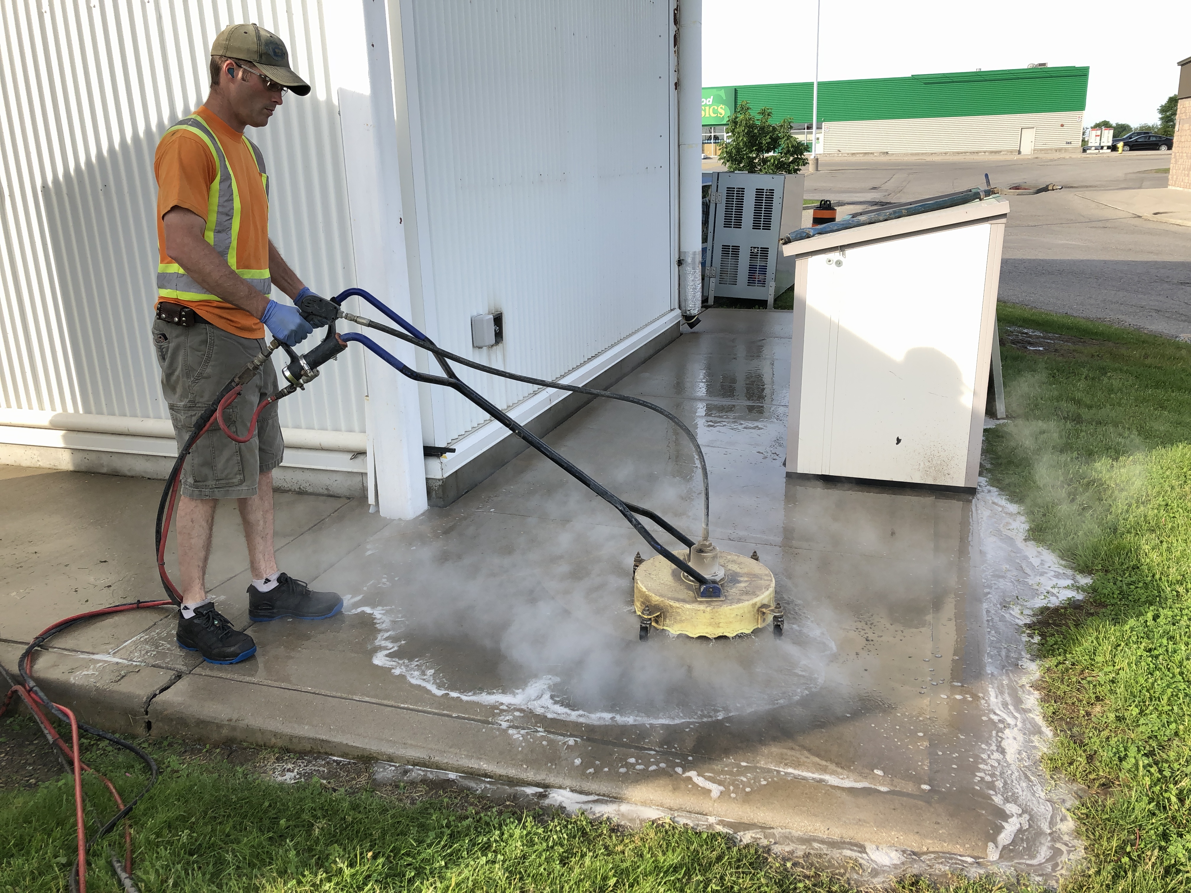 High-pressure cleaning, Strathroy, ON
