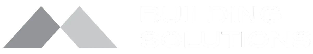 building solutions logo white