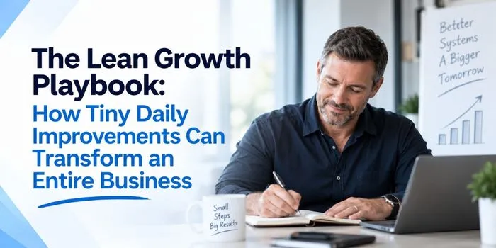 PBA Blogs The Lean Growth Playbook: How Tiny Daily Improvements Can Transform an Entire Business