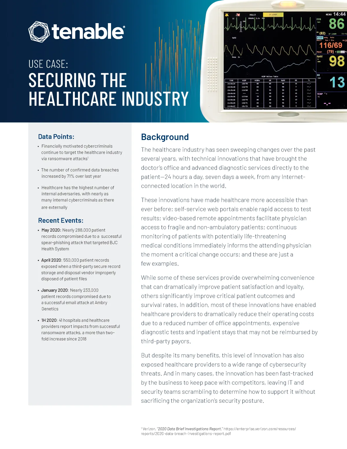 Use Case: Risk-Based VM - Securing The Healthcare Industry
