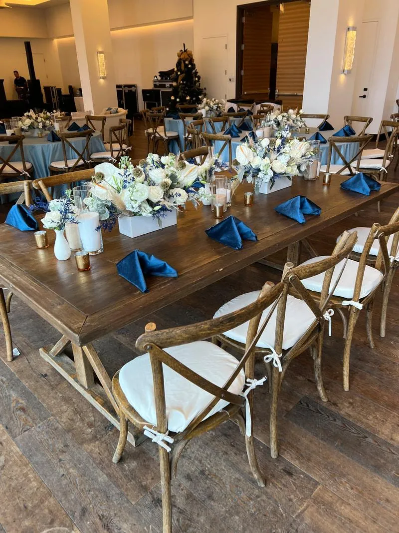 Comfortable wood chairs